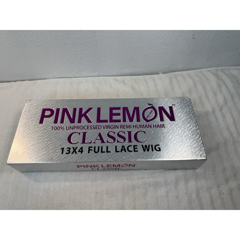 Pink Lemon Classic 13x4 Full Lace Wig 30" Paris Natural 100% Virgin Human Hair